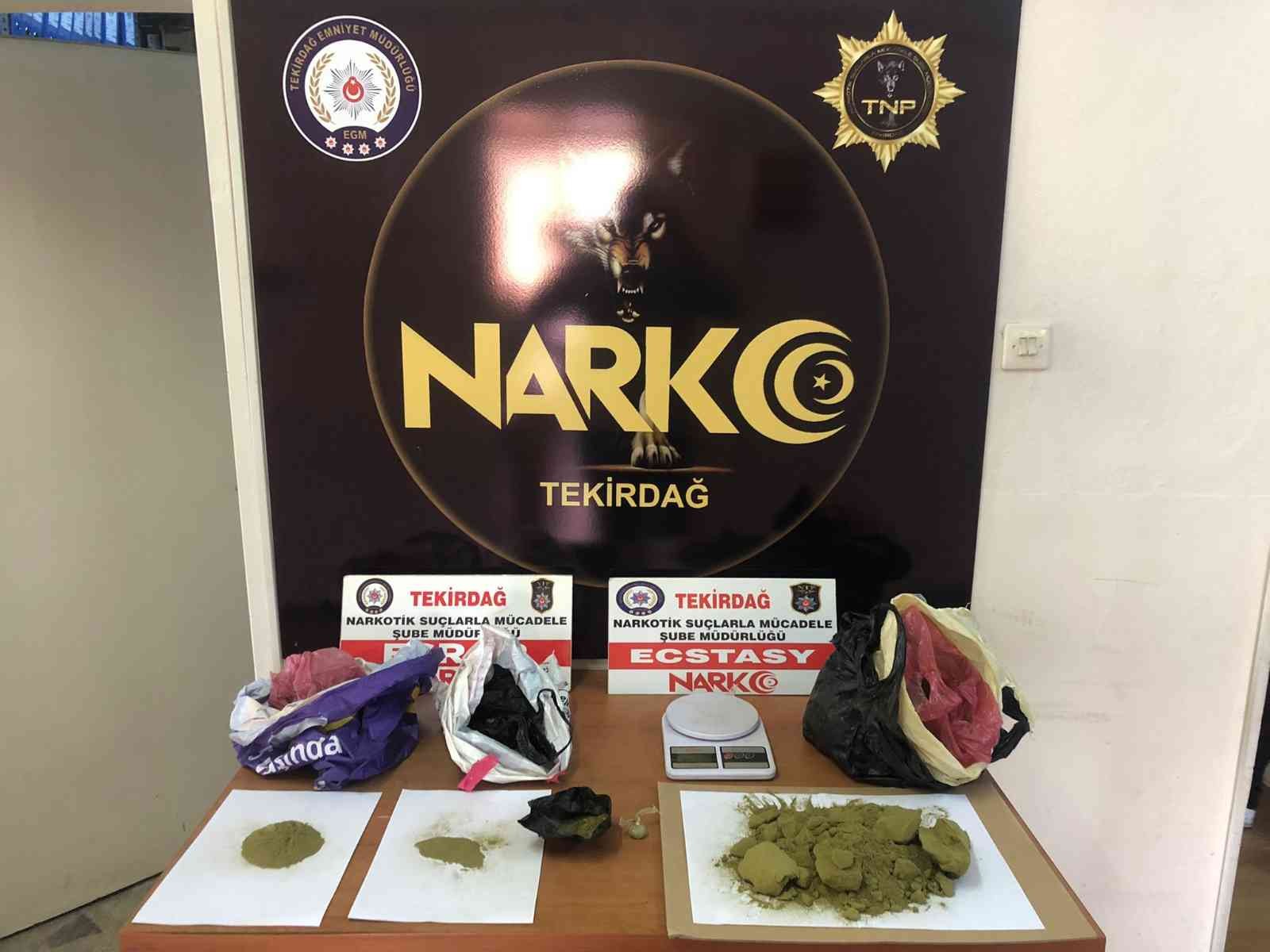 Tekirdağ’da torbacı operasyonu: 13 kilo uyuşturucu ele geçirildi Tekirdağ il genelinde yapılan toplam 14 ayrı operasyonda 24 şüpheli uyuşturucu madde satışı yaptığı gerekçesi ile yasal işleme tabi tutuldu. Bu ...