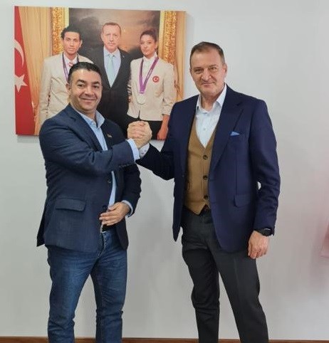 Tekvandoda Filistin ile güç birliği! Filistin Tekvando Federasyonu Asbaşkanı Fadi Jaser, Türkiye Tekvando Federasyonu Başkanı Metin Şahin’i ziyaret etti. Filistin Tekvando ...