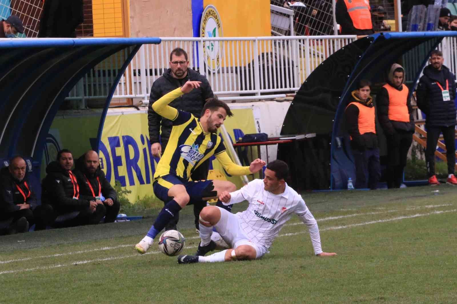 TFF 3. Lig 3. Grup’ta play-off mücadelesi veren Belediye Derincespor, 26. hafta karşılaşmasında Gümüşhane Sportif Faaliyetler’i 3-0 mağlup etti ...