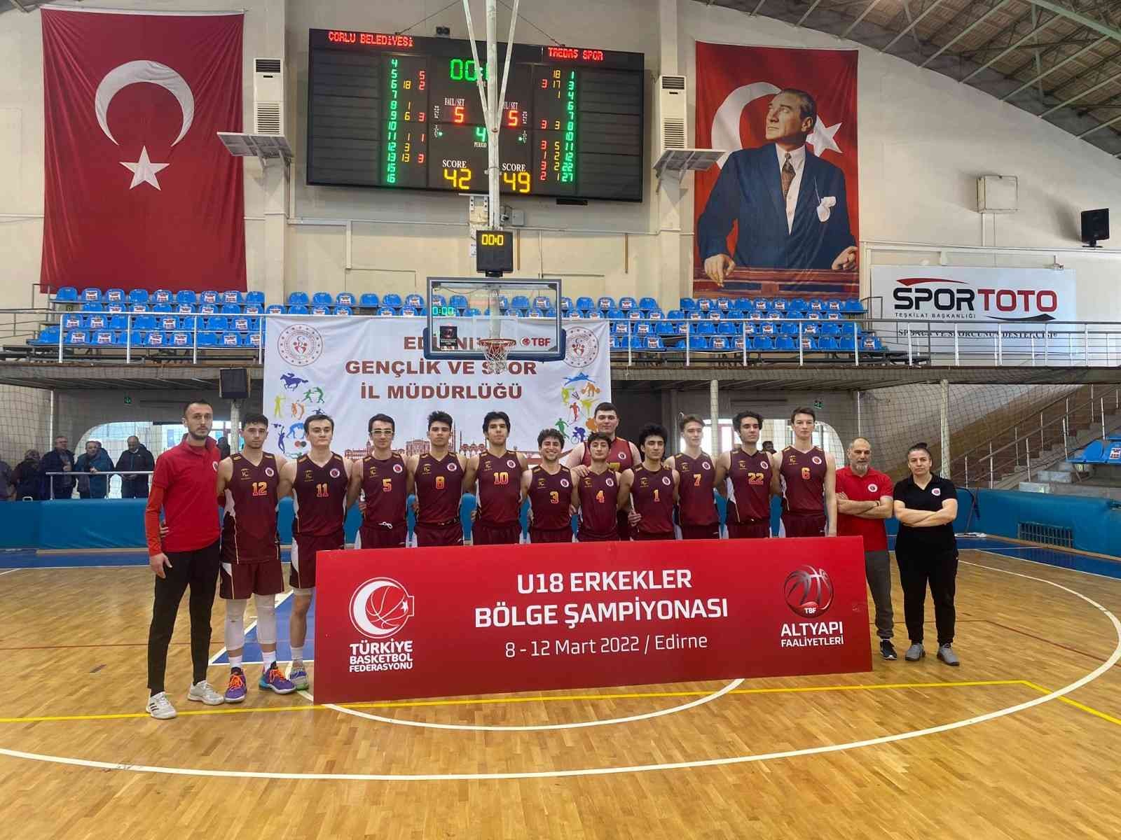 TREDAŞ, Marmara Bölge şampiyonu oldu Tekirdağ U18 Erkekler Basketbol Ligi’ni şampiyon tamamlayarak Marmara Bölge Şampiyonası’na katılan TREDAŞ Spor, son maçında Çorlu Belediye Spor ...