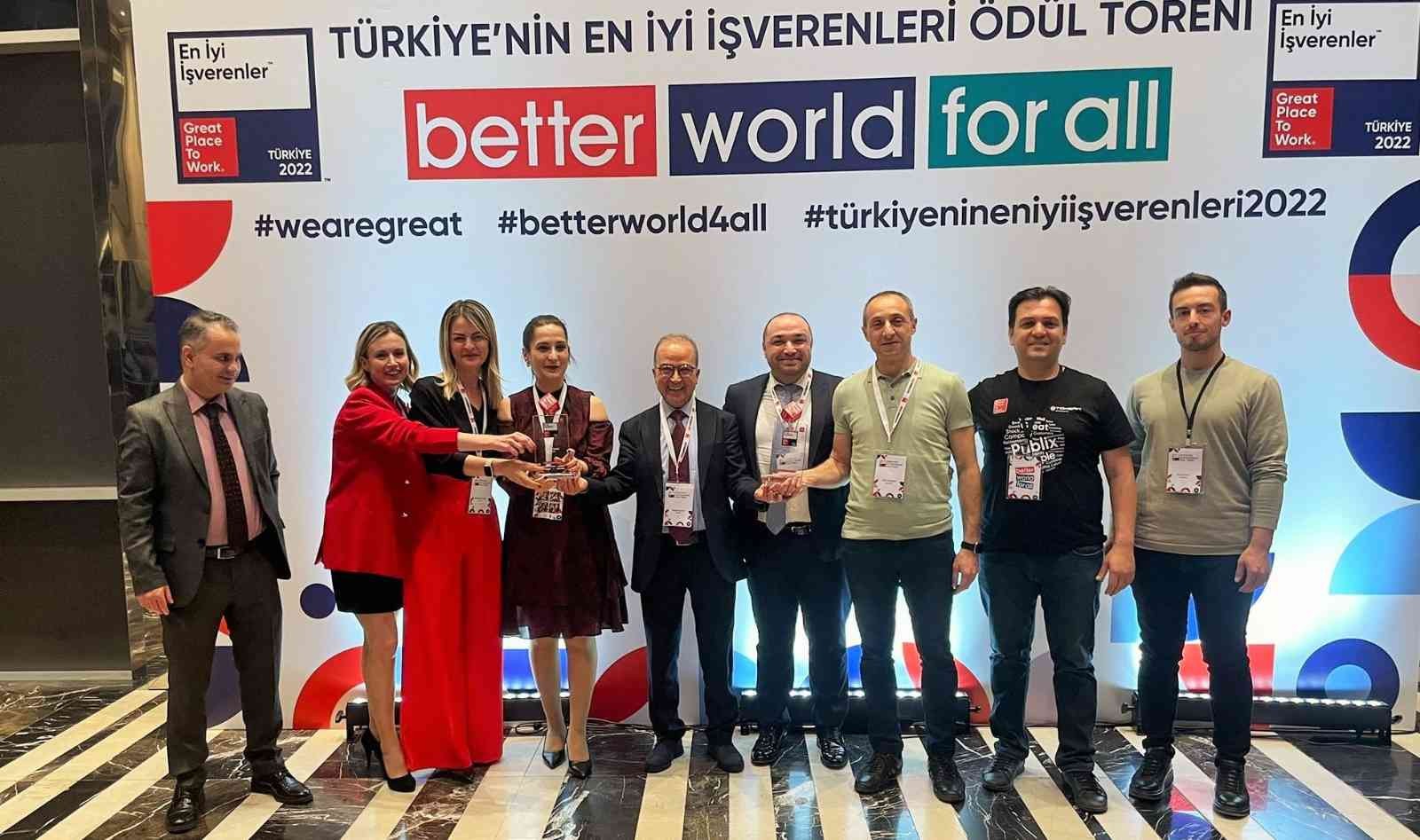 ’En iyi işveren’ ödülü Küçükoğlu Holding’in Great Place to Work Enstitüsü, tarafından belirlenen 2022 yılı Türkiye’nin en iyi işverenleri, 30 Mart’ta İstanbul Levent Wyndham otelde ...