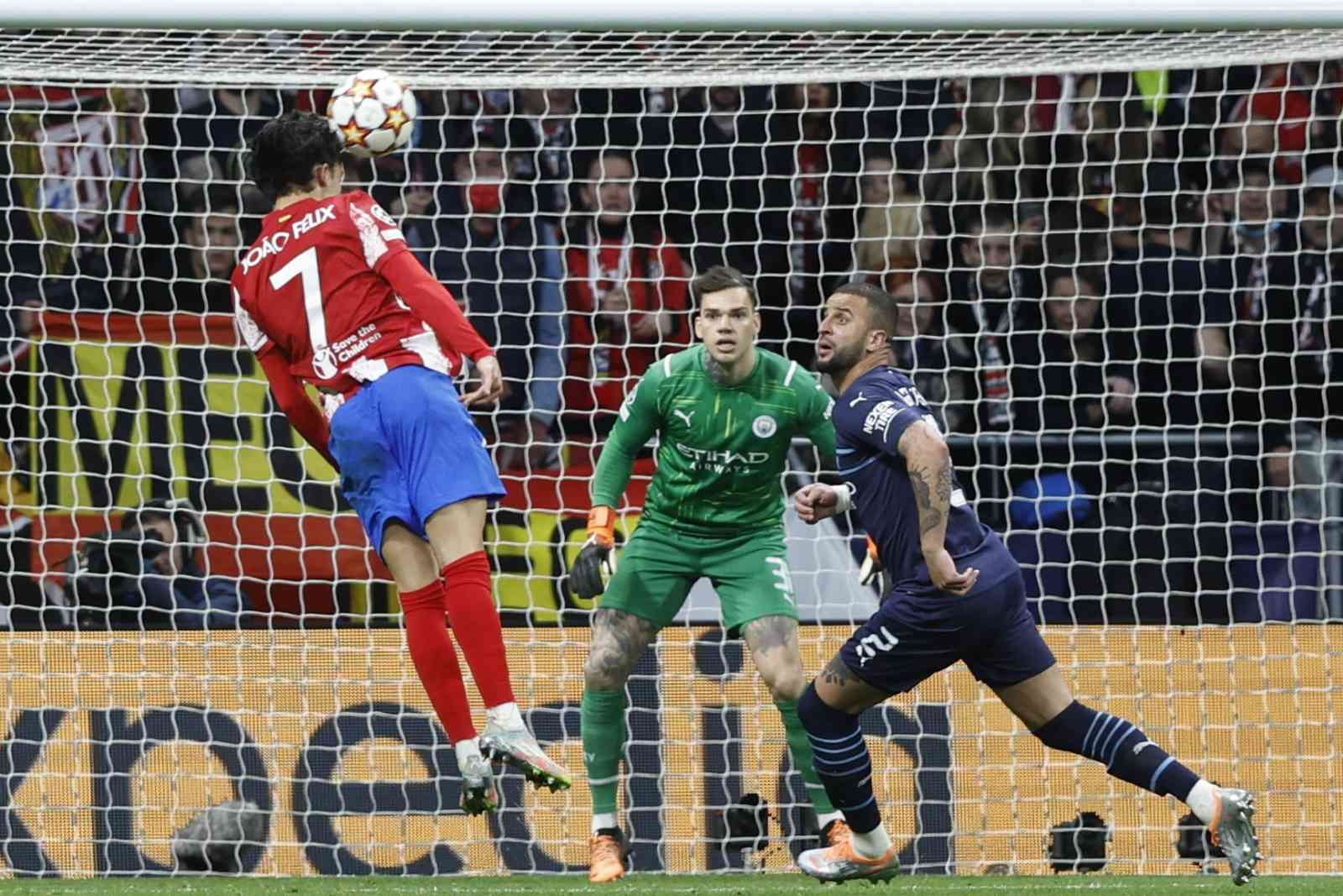 UEFA Şampiyonlar Ligi Çeyrek Final rövanş mücadelesinde İngiliz ekibi Manchester City, İspanya deplasmanında Atletico Madrid ile golsüz berabere ...