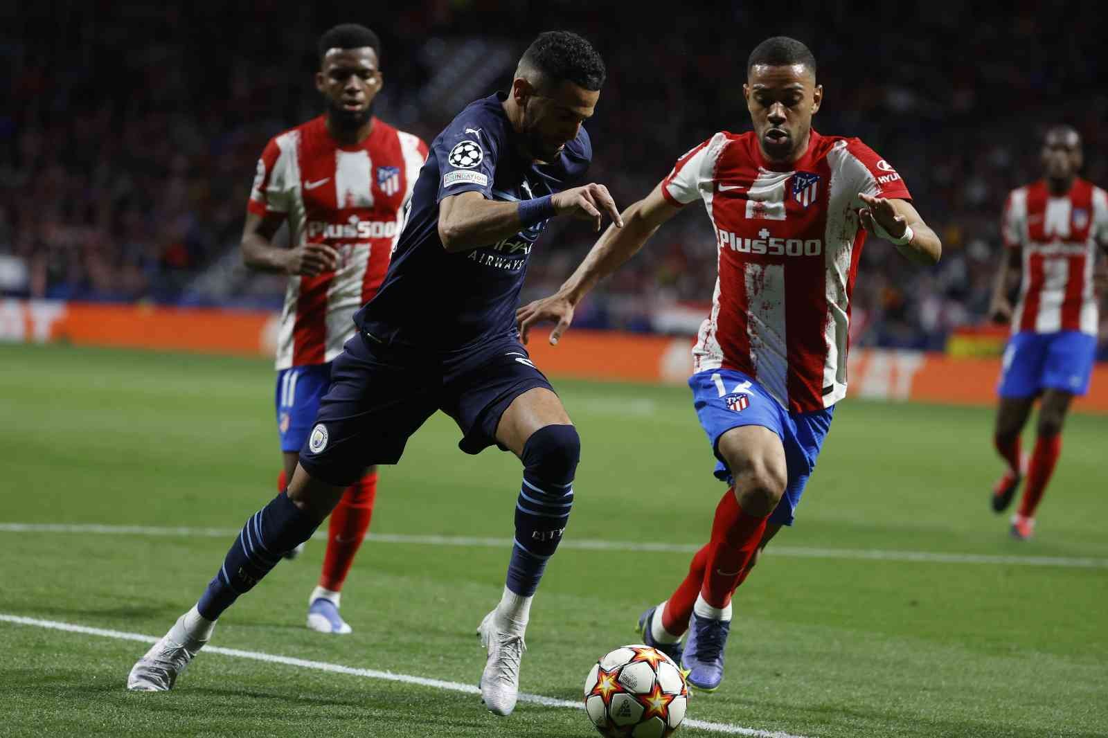 UEFA Şampiyonlar Ligi Çeyrek Final rövanş mücadelesinde İngiliz ekibi Manchester City, İspanya deplasmanında Atletico Madrid ile golsüz berabere ...