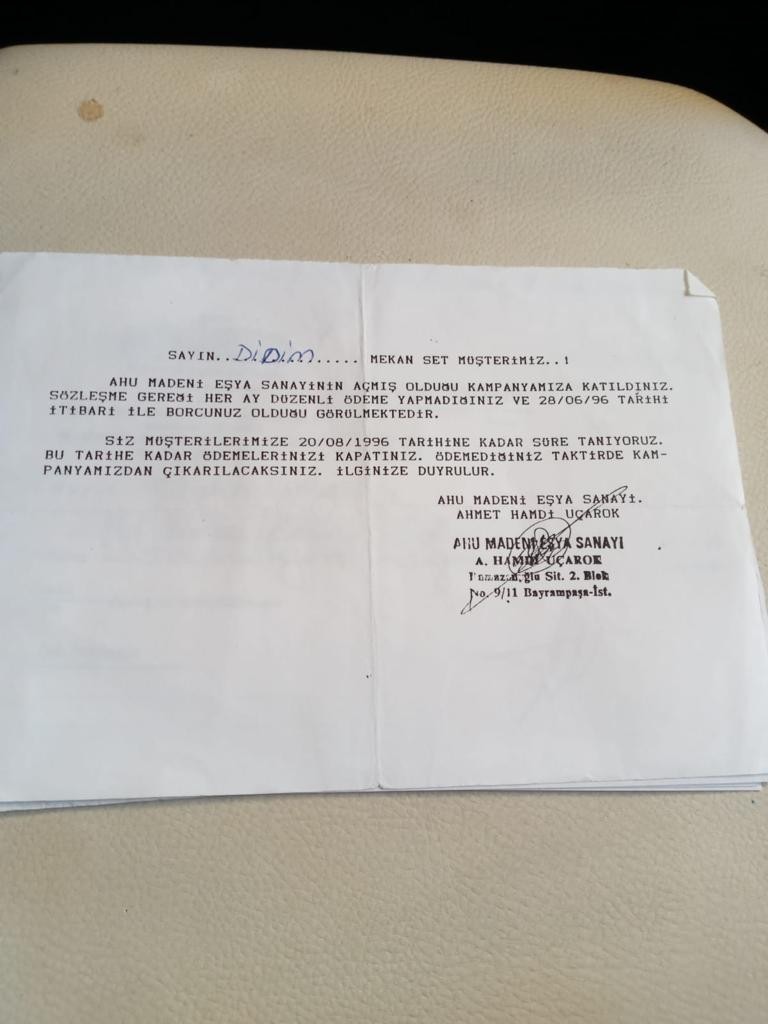 Bursa’da ikamet eden Mustafa Kemal Badoğlu, 1995 yılında arsa hediyeli tencere alarak ileriye dönük yatırım yapmak istedi. Ancak firmanın ...
