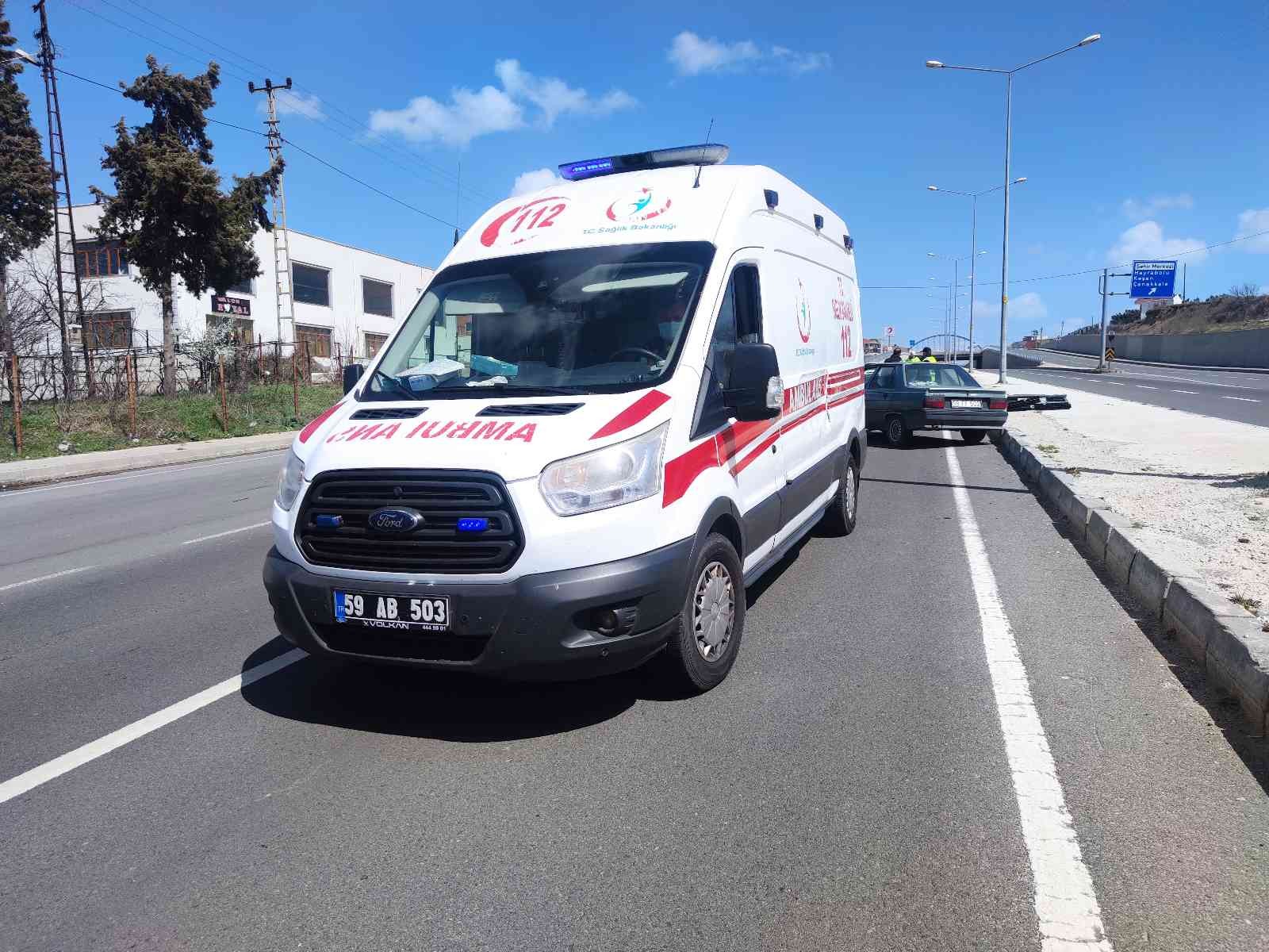 Tekirdağ’da trafik kazası: 1 yaralı Tekirdağ’ın Malkara ilçesinde meydana gelen trafik kazasında sürücü yaralandı. Yaralanan sürücü hastanede tedavi altına alındı. Kaza, Malkara ...