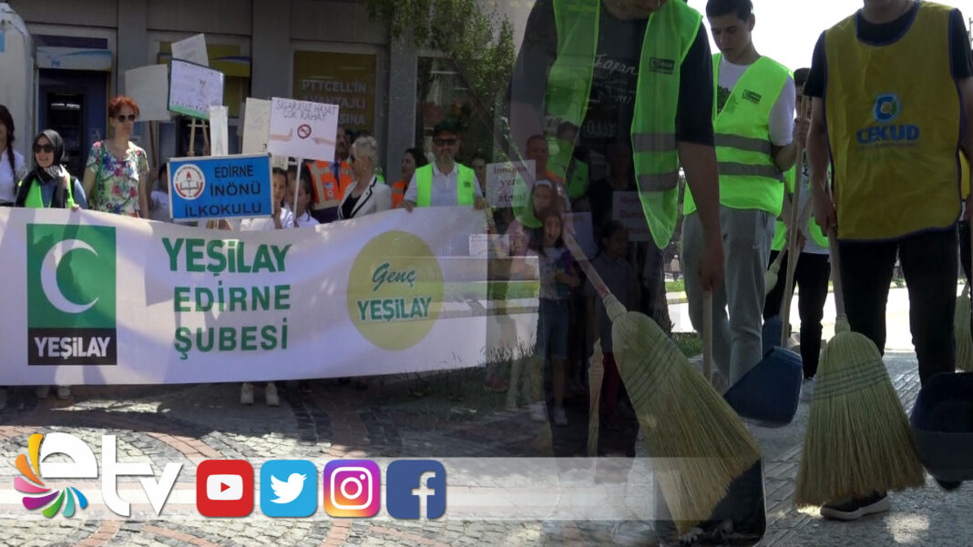 YEŞİLAY’DAN-SOKAKLARDA-İZMARİT-TEMİZLİĞİ
