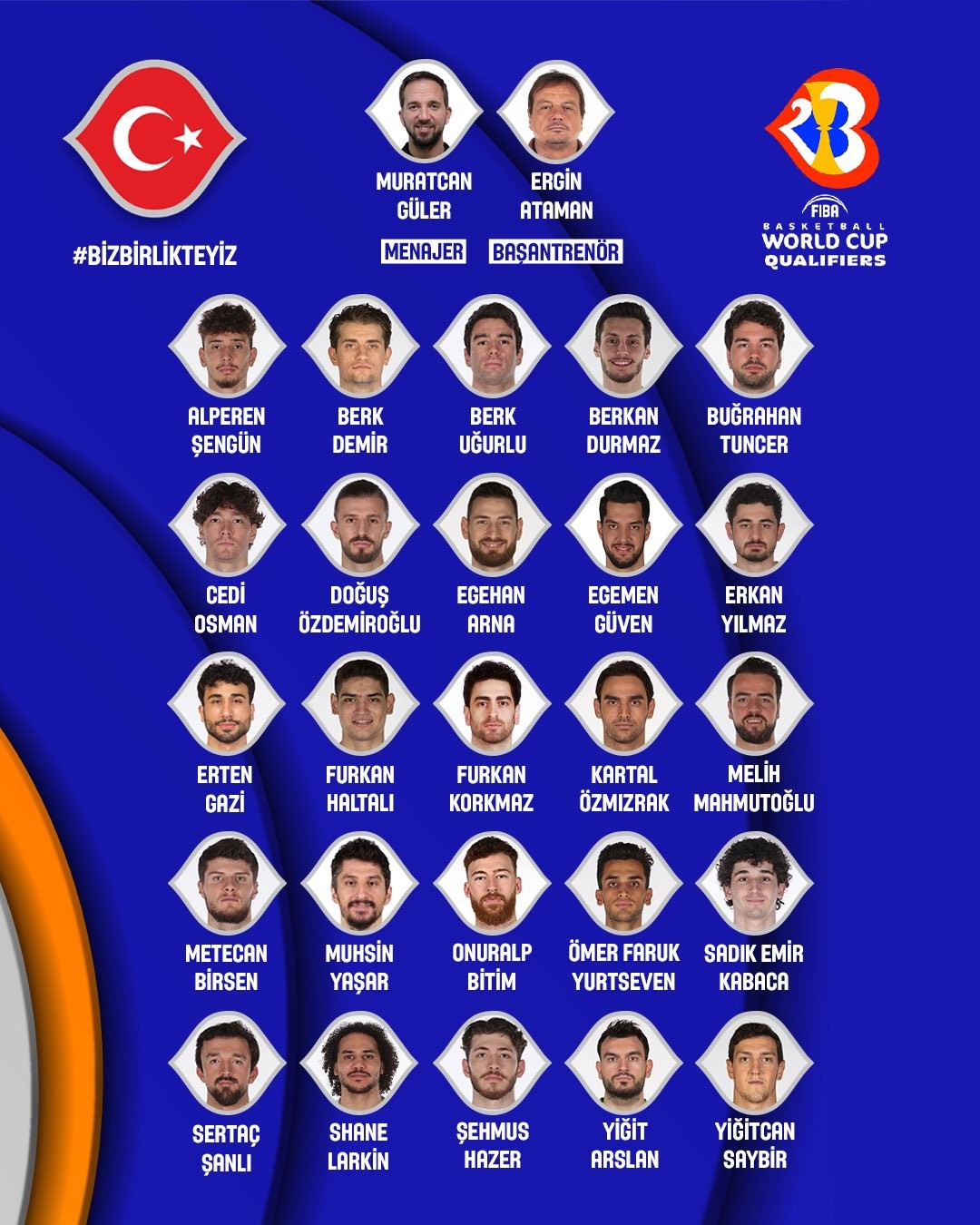 A Milli Takım’ın aday kadrosu açıklandı FIBA 2023 Dünya Kupası Elemeleri B Grubu’nda Büyük Britanya ile karşılaşacak olan A Milli Erkek Basketbol Takımı’nın aday kadrosu açıklandı. A ...