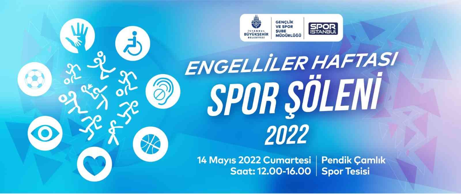 Engelli bireyler ile sporcu adayı çocuklar, Spor İstanbul’un Engelliler Haftası için özel olarak düzenleyeceği Spor Şöleni’nde bir araya gelecek ...