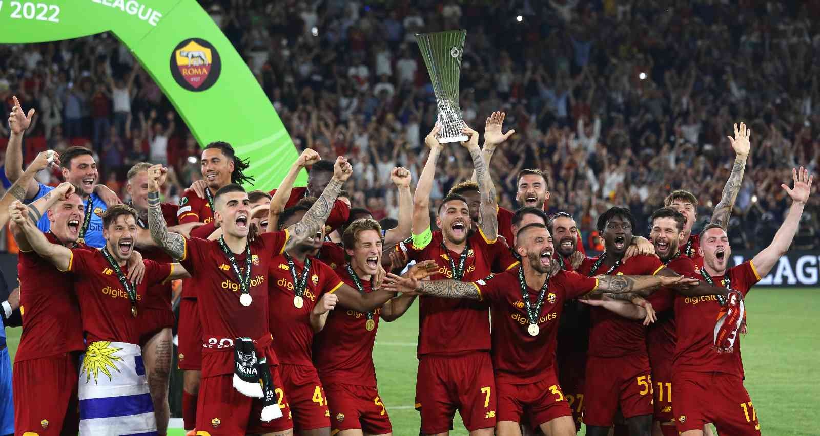 Konferans Ligi’nin ilk şampiyonu Roma UEFA’nın bu sezon ilk kez düzenlediği Avrupa Konferans Ligi’nde şampiyon İtalyan ekibi Roma oldu. UEFA Avrupa Konferans Ligi Finali’nde Roma ile ...