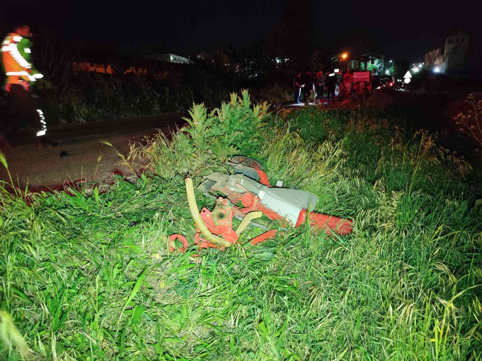 Tekirdağ’ın Malkara ilçesinde traktör ile hafif ticari aracın çarpıştığı kazada 1 kişi yaralandı. Kaza, Malkara-Deveci Mahallesi karayolu ...