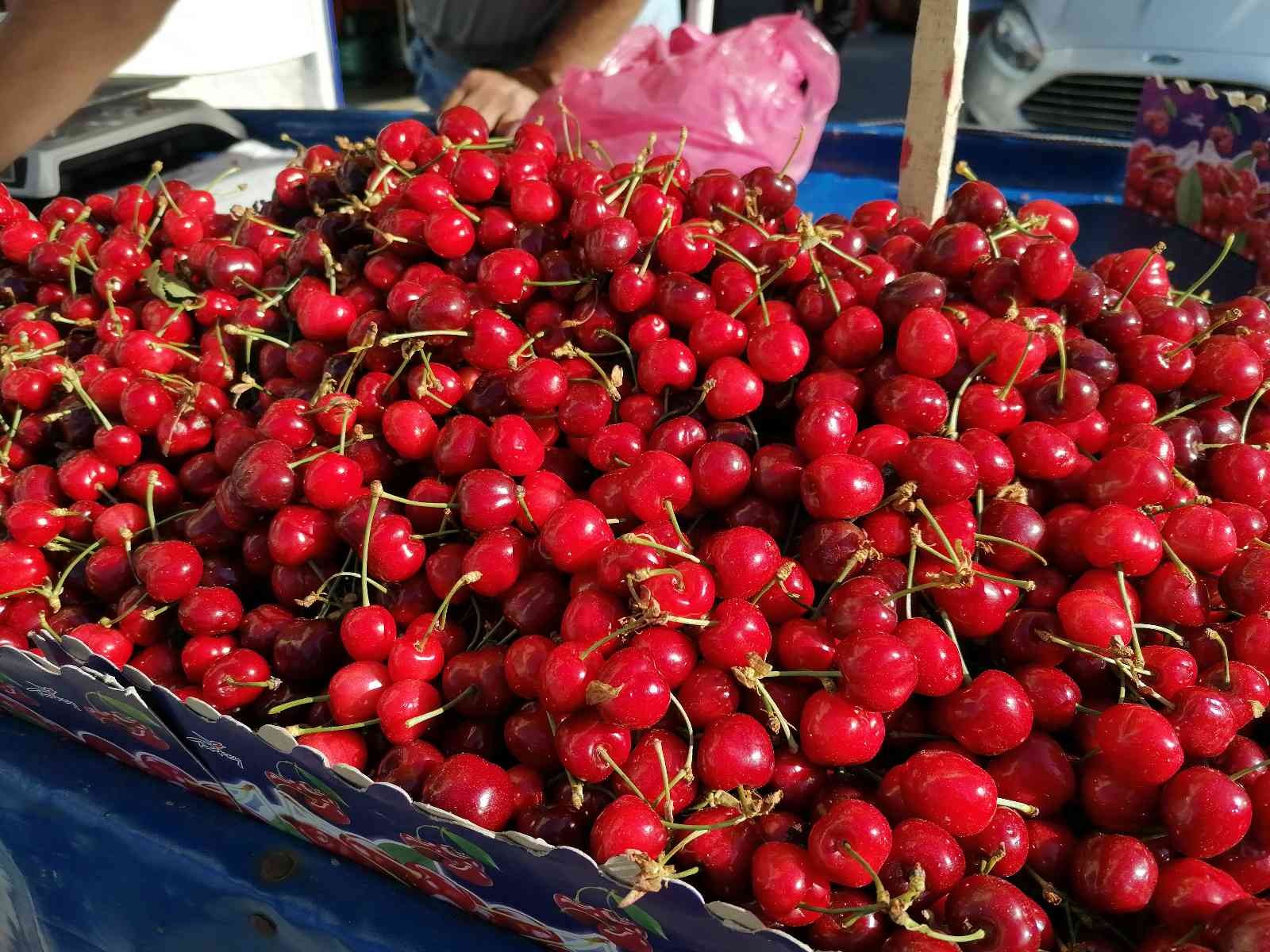 Tekirdağ’da yılın ilk kirazı 20 liradan tezgahtaki yerini aldı Tekirdağ’ın Süleymanpaşa ilçesinde yılın ilk hasadından elde edilen kirazın kilosu 20 liradan tezgahlarda yerini aldı. Tekirdağ’da yarım aşırı ...