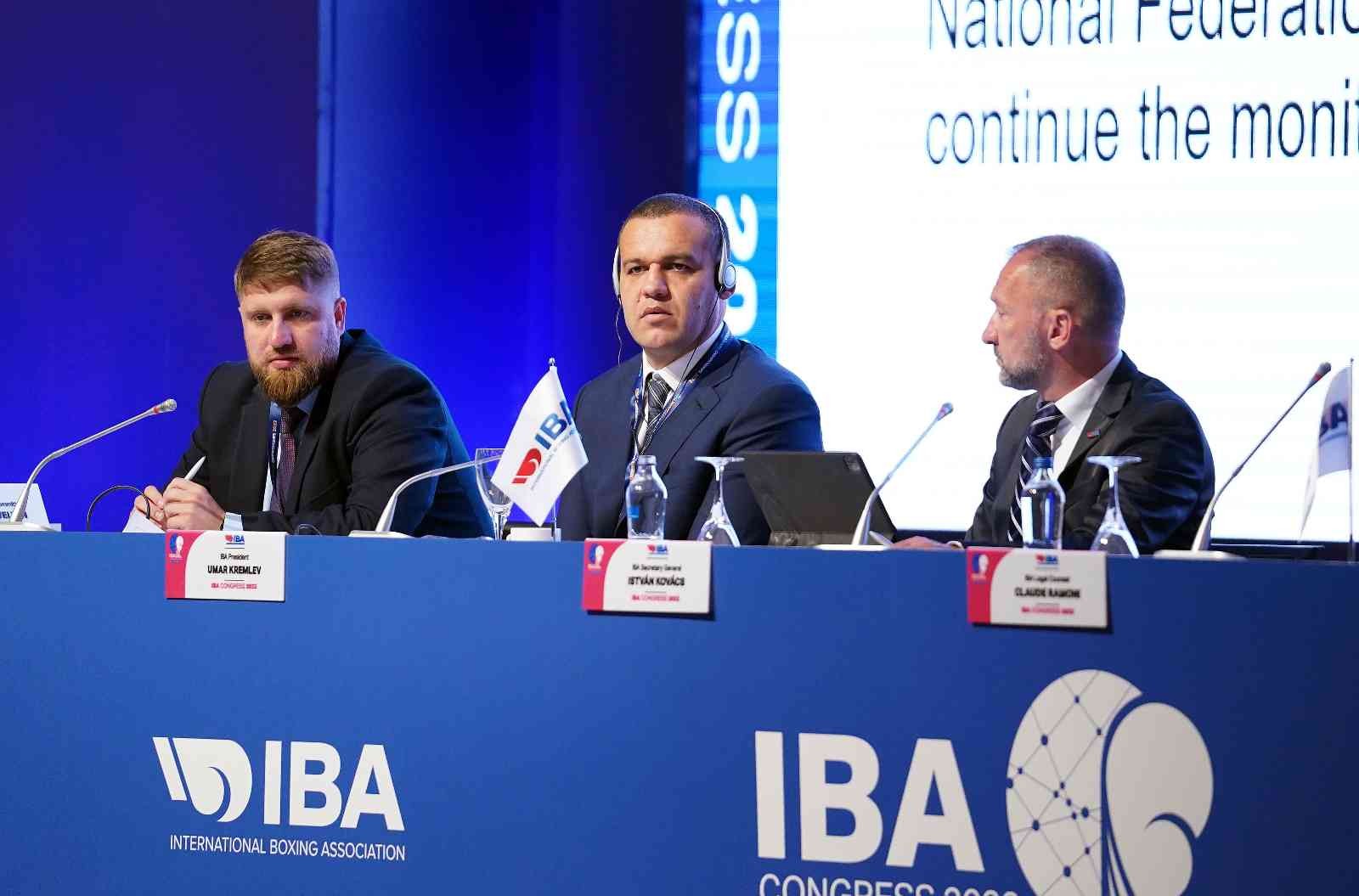 İki gün sürecek olan Uluslararası Boks Birliği (IBA) Olağanüstü Kongresi’nde ilk gün tamamlandı. Kongreye katılabilme hakkı olan 165 üye ülkeden ...