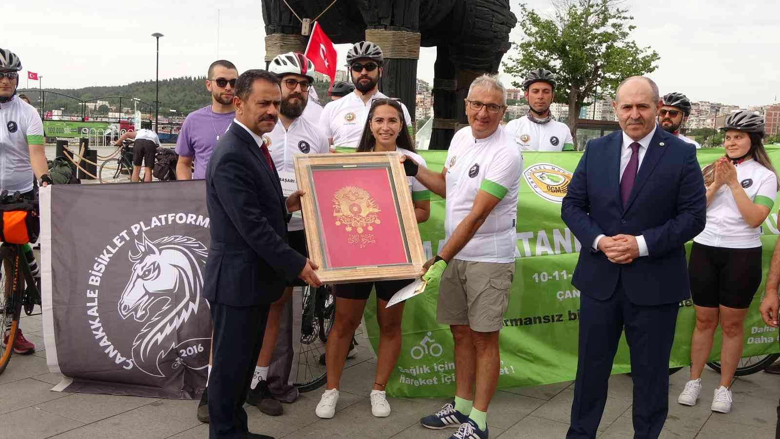 Çanakkale’de orman gönüllüleri, orman yangınlarına farkındalık oluşturmak amacıyla Çanakkale’den, İzmir’e pedal çevirecekler. Çanakkale Bisiklet ...