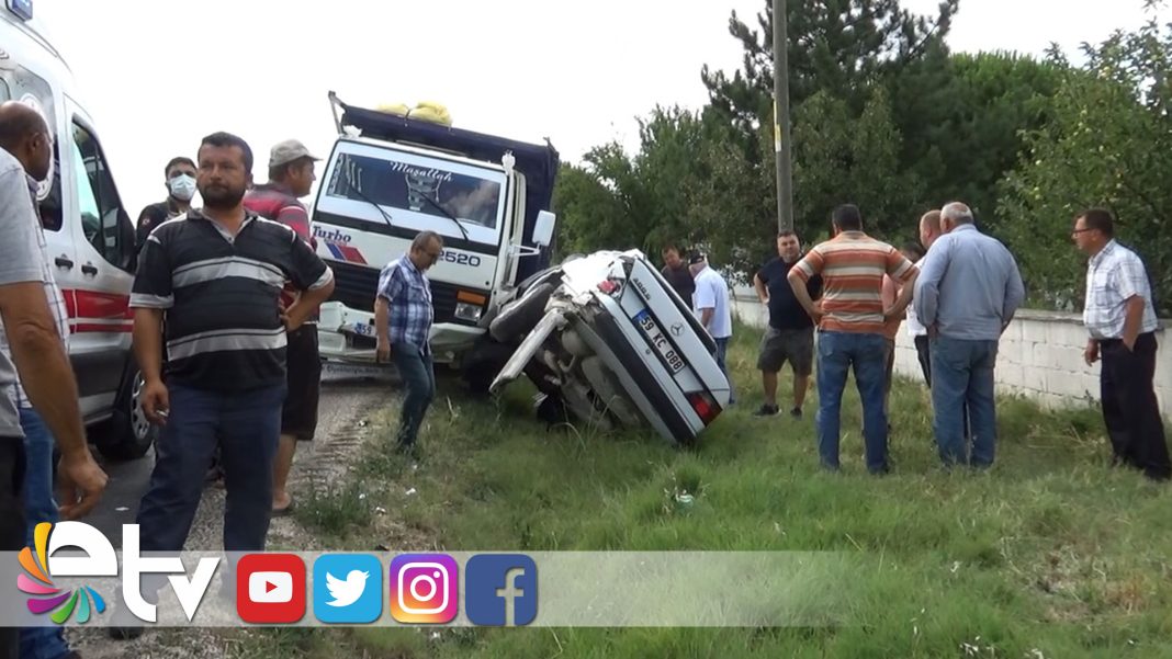 KAMYONOTOMOBIL4YARALI