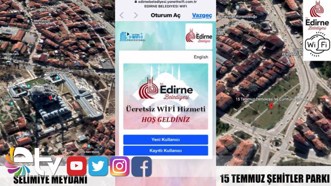 EDİRNE-BELEDİYESİ-ÜCRETSİZ-WİFİ-HİZMETİNİ-BAŞLATTI