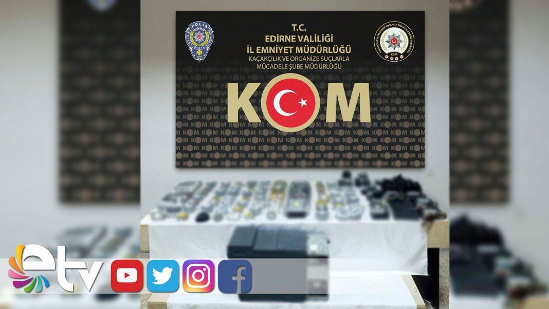 EDİRNEDEN GÜMRÜK KAÇAĞI