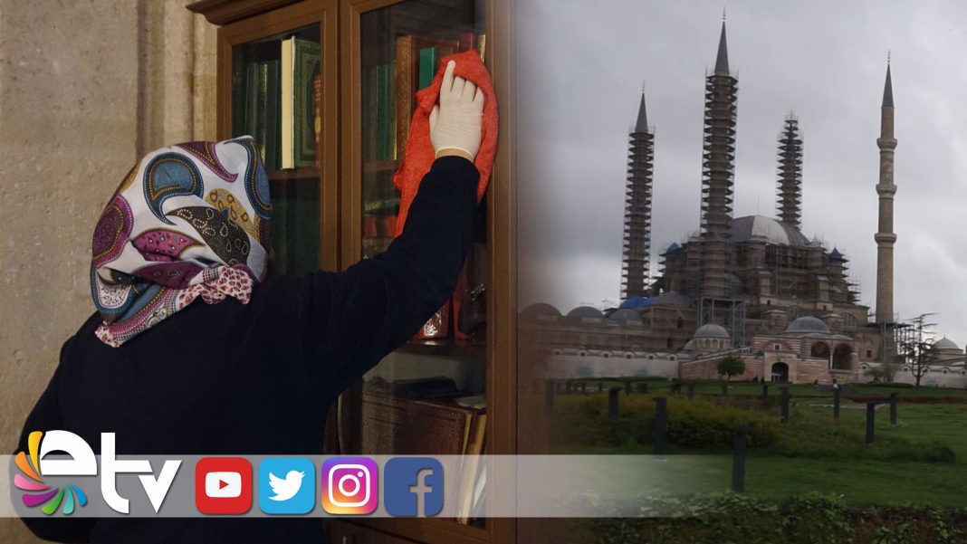 SELİMİYE-CAMİ-BAYRAM-HAZIRLIKLARI