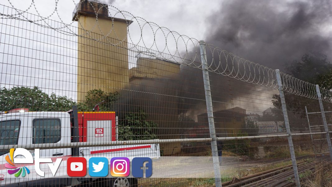 TREN-İSTASYONUNUN-ESKİ-ISITMA-MERKEZİNDE-YANGIN
