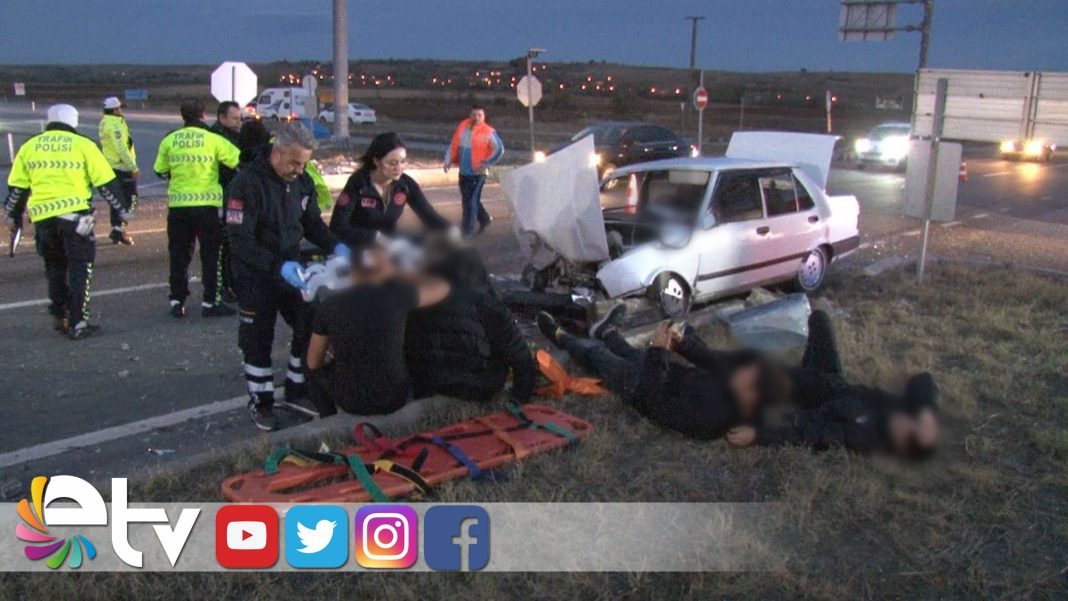 EDİRNE’DE-FECİ-KAZA-6-YARALI