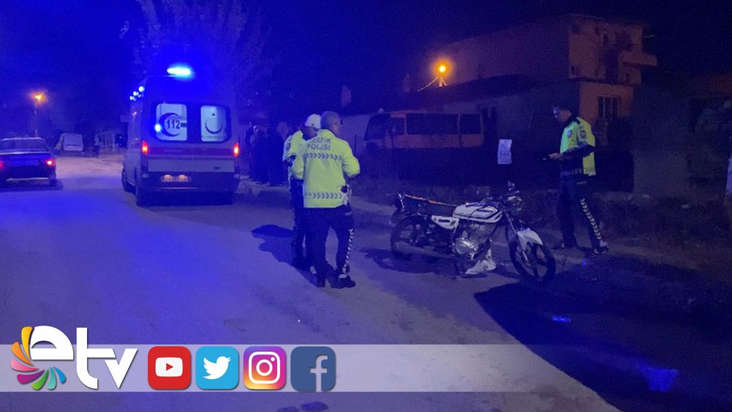 SEYİR-HALİNDEYKEN-DEVRİLEN-MOTOSİKLETİN-SÜRÜCÜSÜ-YARALANDI