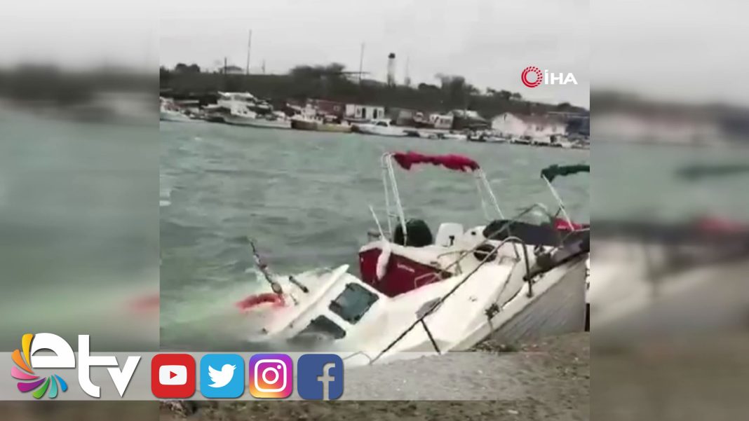 ENEZ’DE-KUVVETLİ-LODOS-NEDENİYLE-1-TEKNE-BATTI