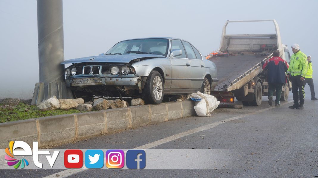 SABAH-SAATLERİNDEKİ-YOĞUN-SİS,-KAZALARI-BERABERİNDE-GETİRDİ