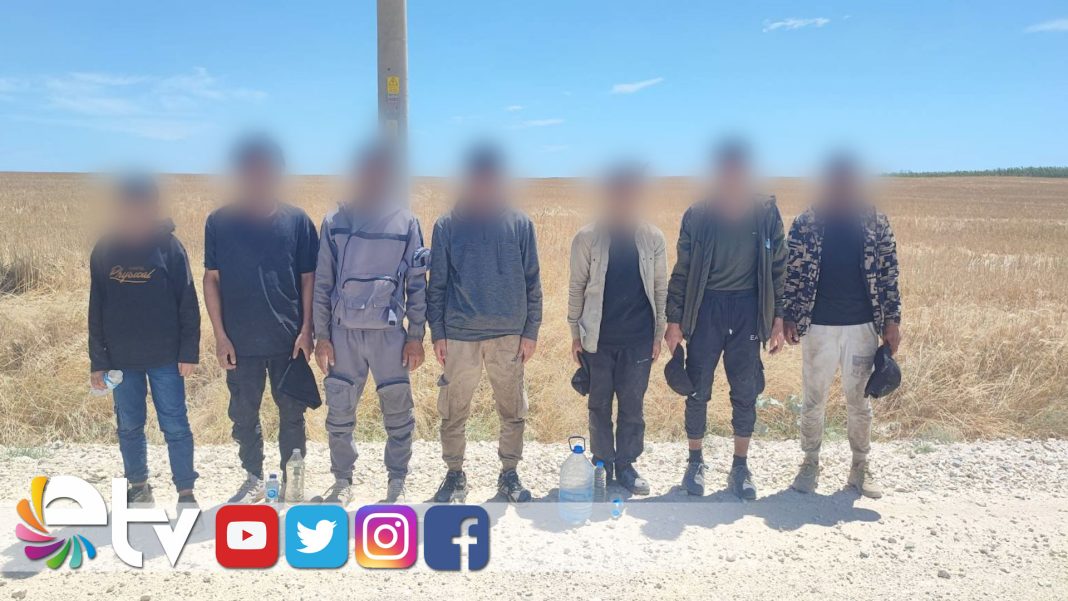 7-DÜZENSİZ-GÖÇMEN-YAKALANDI