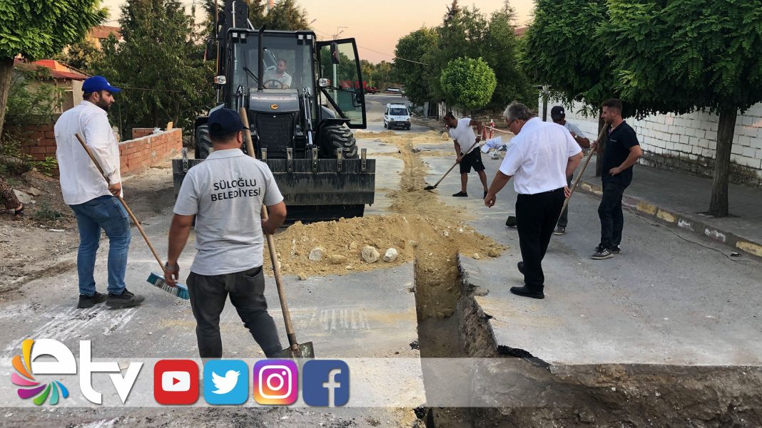 SÜLOĞLU’NDA-İÇME-SUYU-HATTI-YENİLENİYOR
