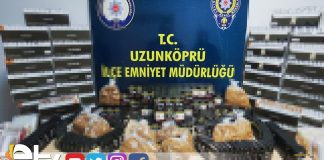 EDİRNE’DE ON BİNLERCE KAÇAK MAKARON ELE GEÇİRİLDİ.