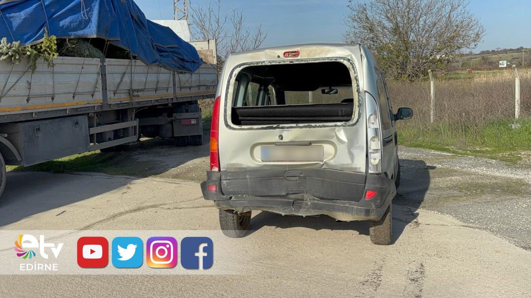 EDİRNE-HAVSA-YOLUNDA-ZİNCİRLEME-KAZA-1-YARALI