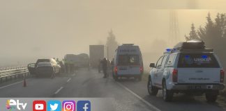 EDİRNE’DE 10 ARAÇLI ZİNCİRLEME KAZA: 5 YARALI