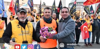 57. ALAY’IN İZİNDE YÜRÜYEN GÖNÜLLÜLER KEŞAN’A ULAŞTI