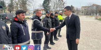 SÜLOĞLU KAYMAKAMI TUTAR’DAN BAYRAMDA GÖREV BAŞINDAKİ PERSONELE ZİYARET