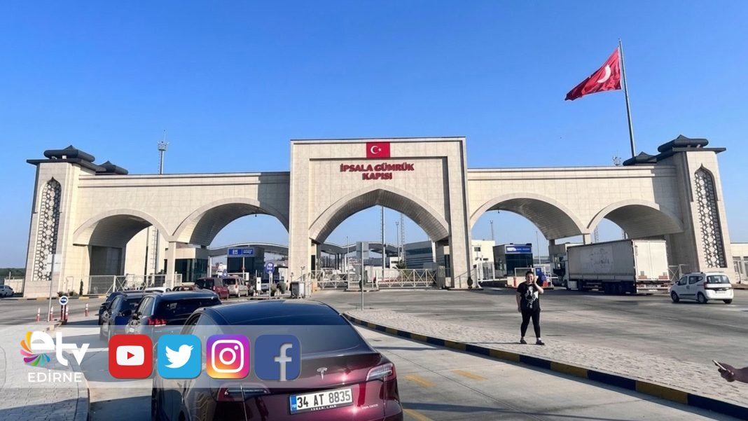 EDİRNE’DE-SINIR-KAPILARINDA-TARİHİ-REKOR