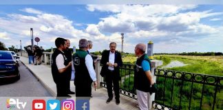 Eski Bakan Eroğlu Kanal Edirne’de İncelemelerde Bulundu