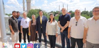 Edirne Belediye Başkanı Gencan Makedon Kulesi’ni Ziyaret Etti