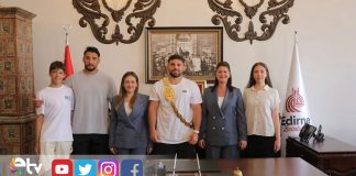 Başkan Gencan, Başpehlivan Erkan Taş’ı Belediyede Ağırladı